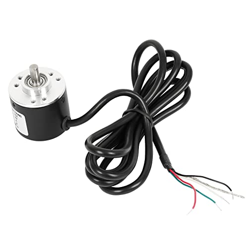 Signswise Incremental Optical Rotary Encoder for Arduino 360P/R Wide Voltage Power Supply DC 5-24V 6mm Shaft Quadrature