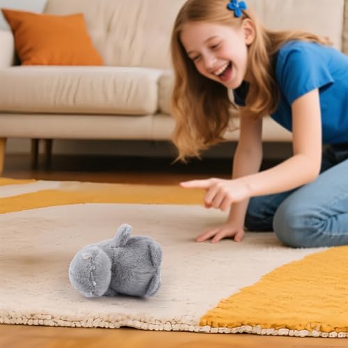 Image of Hippo Stuffed Animal, Small Hippo Stuffed Animal Plush Toys for Kids Girls Girlfriend, Mini Soft Pocket Hippopotamus Bag Charms Juguetes De Peluche Gifts for Birthday Valentines Christmas Decor Gray
