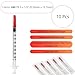 10 x 1 ml/cc U40 Plastiktube 29G (0,33 x 12,7mm), Mehrzweck-Messwerkzeuge, Laborzubehör, Einzeln verpackt