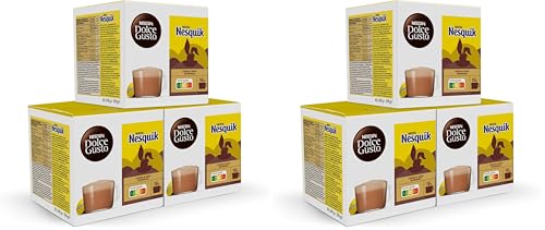 Dolce Gusto NESCAFÉ Nesquik, Pack 3 x 16 - Total: 48 Cápsulas (Paquete de 2)