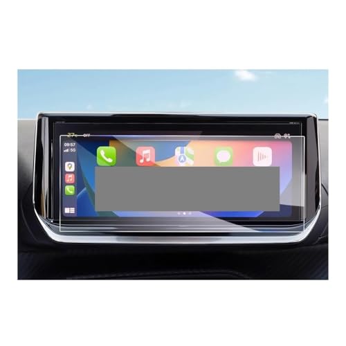 Protection Écran Peugeot e-208 Anti-Rayures Verre Trempé 10 Pouces e-2008