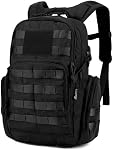 Mardingtop Petit sac à dos tactique, sac à main militaire Molle,25L Sac à dos pour randonnées en moto Camping Trekking Traveling