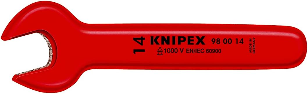 Knipex 98 00 08 Open-end wrench insulated 8mm