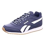  Reebok Royal CLJOG 2, Zapatillas de Trail Running Hombre, Multicolor (Collegiate Navy/White 000), 37.5 EU
