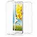 Produktbild MoEx® Beidseitige Silikonhülle [Vorder + Rückseite] passend für Samsung Galaxy S6 | 360 Grad Cover mit Komplett-Schutz - durchsichtig, Transparent