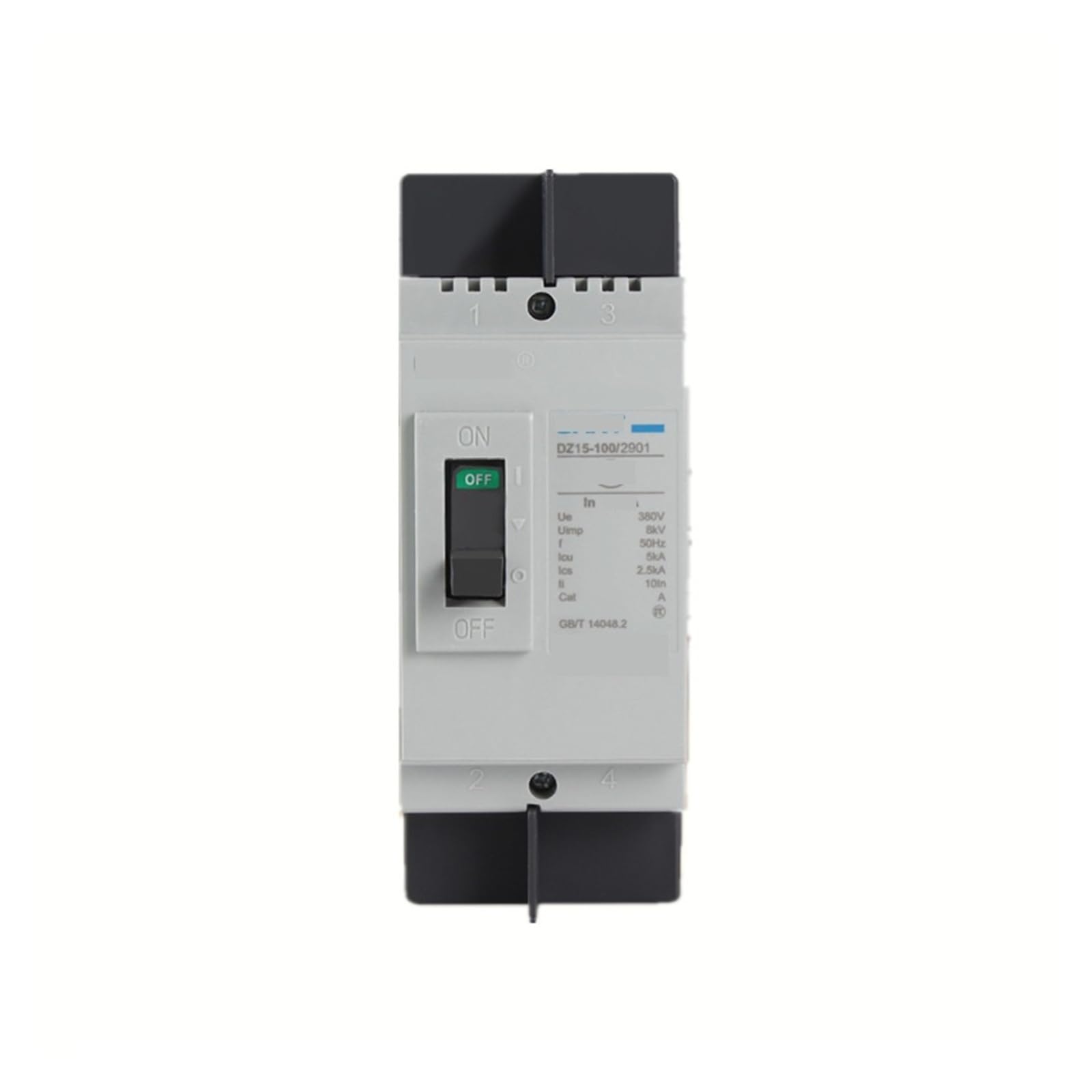 DZ15-100/2901 63A disyuntor de caja de plástico para control de energía 2