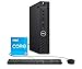 Dell Optiplex 3060 - Mini ordenador PC, Intel Core i3-8100, 8 GB de RAM, SSD de 256 GB, teclado estadounidense QWERTY, WiFi, Bluetooth, Windows 11 Pro (renovado)