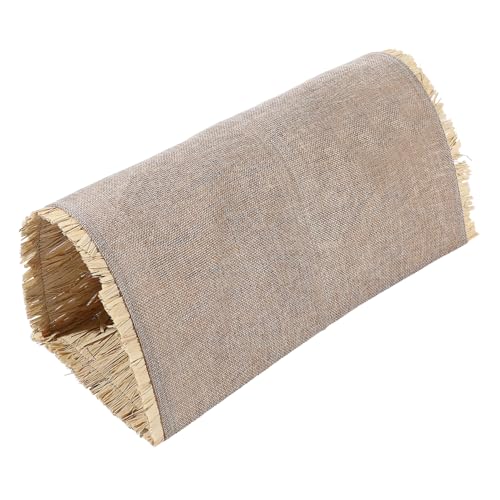 PartyKindom うさぎネルベッド かわいい小動物用ハムスターネスト 室内飼いペット用 快適な居場所 温可能 みろう草製