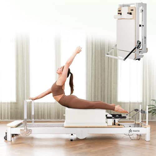 Palate Machine Amazon.com : PAETA Pilates Reformer, 92” Aluminum Reformer Pilates ...