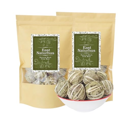 Zhegucha Tea Balls – 20 Piece String | Traditional Compressed