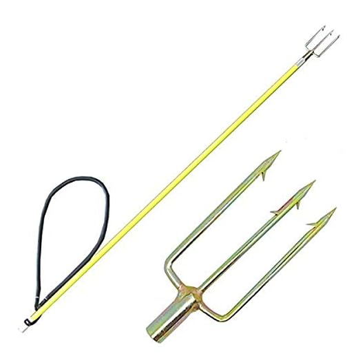 Scuba Choice Spearfishing 3.5-Feet Fiber Glass Pole Spear Hawaiian Sling with 3 Prong Harpoon Tip