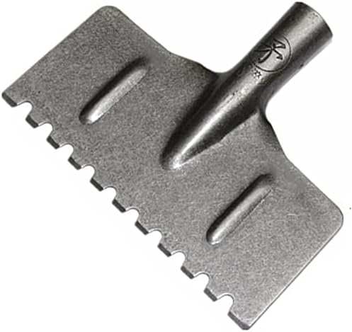 Snow Removal Shovel, Manganese Steel ice Pick, Square Sawtooth de-icer, Integrated ice Pick, Outdoor Fishing ice Pick Tool, Garden and Garden Snow Removal Shovel(Size:Style 1)