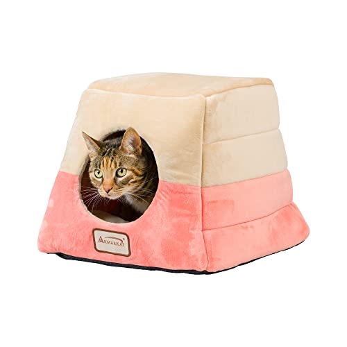 Armarkat Cat Bed, C07Ccs/Mh, Orange And Beige #TOP13