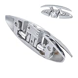 Yonuaret Marine Faltbare Klampe | Edelstahl Hardware-Beschläge,Zubehör für Yachten und Schiffe,Für Yachten Segelboote Kajak Sportboote Angeln Rümpfe Montage