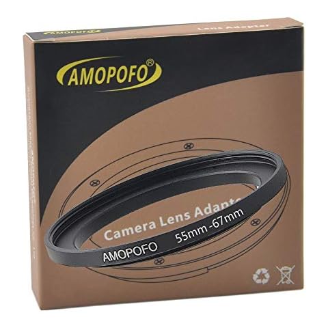 Anillo Adaptador de Filtro de Metal de 55 mm a 67 mm Cover