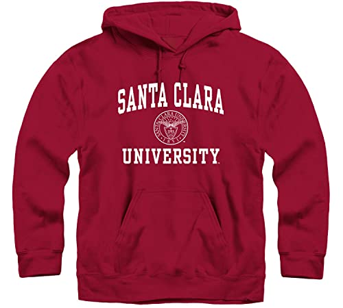 Ivysport Santa Clara University Broncos Hooded Sweatshirt, Heritage, Cardinal, Large #TOP23
