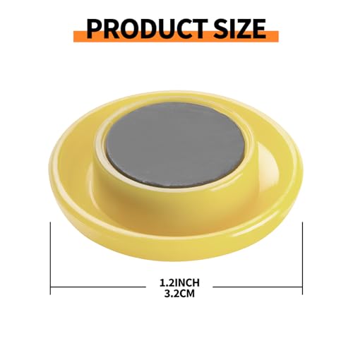 Imanes decorativos redondos para refrigerador pack de 12 miniatura 6