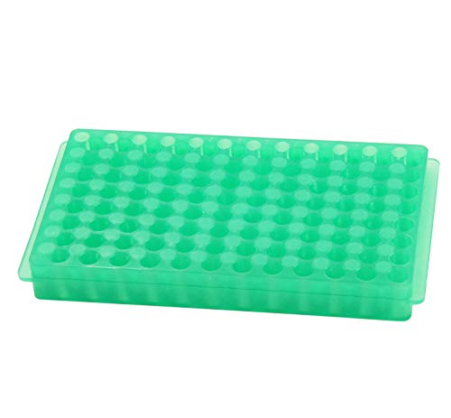 Rack per fiale Rack per tubi Doppio pannello 96