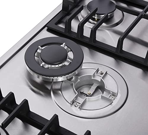 Deli-Kit® 30 Inch Gas Cooktops Dual Fuel Sealed 5 Burners Stainless Steel Gas Cooktop Drop-In Gas Hob Dk257-A10 Gas Cooker #TOP3