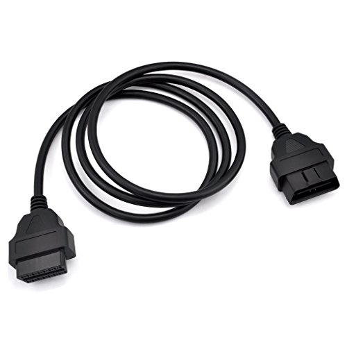 Cable extensor OBD2 de 16 pines y 1.5 metros para solucionar cables cortos 5