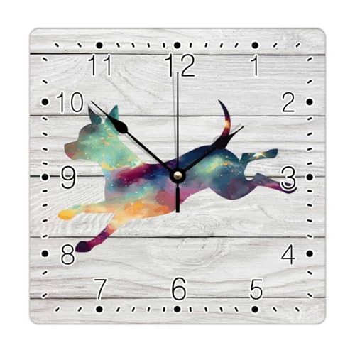 Reloj de Pared Cuadrado de 12 pulgadas en PVC miniatura 1