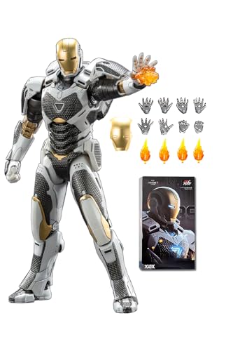 BANOBI 7 Inch MK39Ironman Action Figure (1/10 Scale) with Lots of Accessories,Exquisite Painting Collectible Toy