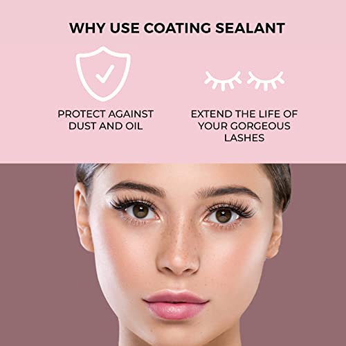 Llba Professional Eyelash Coating Sealant 10Ml - Protective Topcoat For Long-Lasting Eyelash Extensions thumb #4