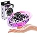 FLYNNOVA Palla Volante Giocattoli,Mini UFO Flying Drone Palla Con 360° Magica Mover rotante e luce a LED illuminata,Adatto Per Bambini Adulti Interni Esterni (Nero)