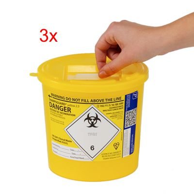 contenitore per oggetti taglienti per uso domestico