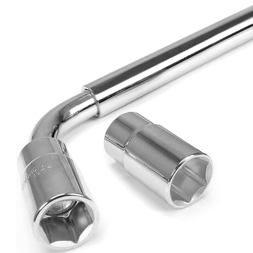 Image of BIG RED T39234-1 Telescoping Wheel Lug Nut Wrench 11 /16 inch, 3 /4 inch, 13 /16 inch, 7 /8 inch with Double-Sided Lug Nut Sockets