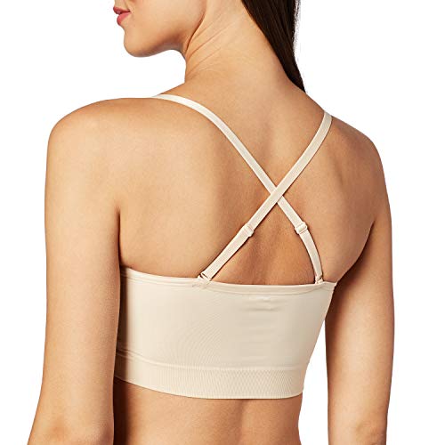 Yummie Womens Peyton Seamless Wire Free Strapless Convertible Bra, Frappe, Small Us #TOP1