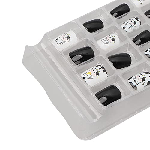 Unhas de Pressão para Crianças, Faça você Mesmo 24 Peças, Cobertura Completa, Unhas Postiças para Cr