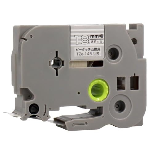 �y�G�R�X���z�u���U�[�p �s�[�^�b�`�݊� TZe-145 ����/������ 18mm(�e�[�v��) 1�� TZe�e�[�v�݊� ���x�����C�^�[ P-TOUCH CUBE �s�[�^�b�`�L���[�u�Ή�
