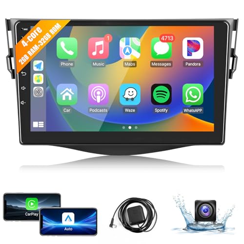 Leadfan Android 12 Car Radio for Toyota RAV4 2006 2007...