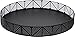Secret de Gourmet Korb, Tablett aus Metall, schwarz, Durchmesser von 30 cm Metall günstig Kaufen-Secret de Gourmet Korb, Tablett aus Metall, schwarz, Durchmesser von 30 cm