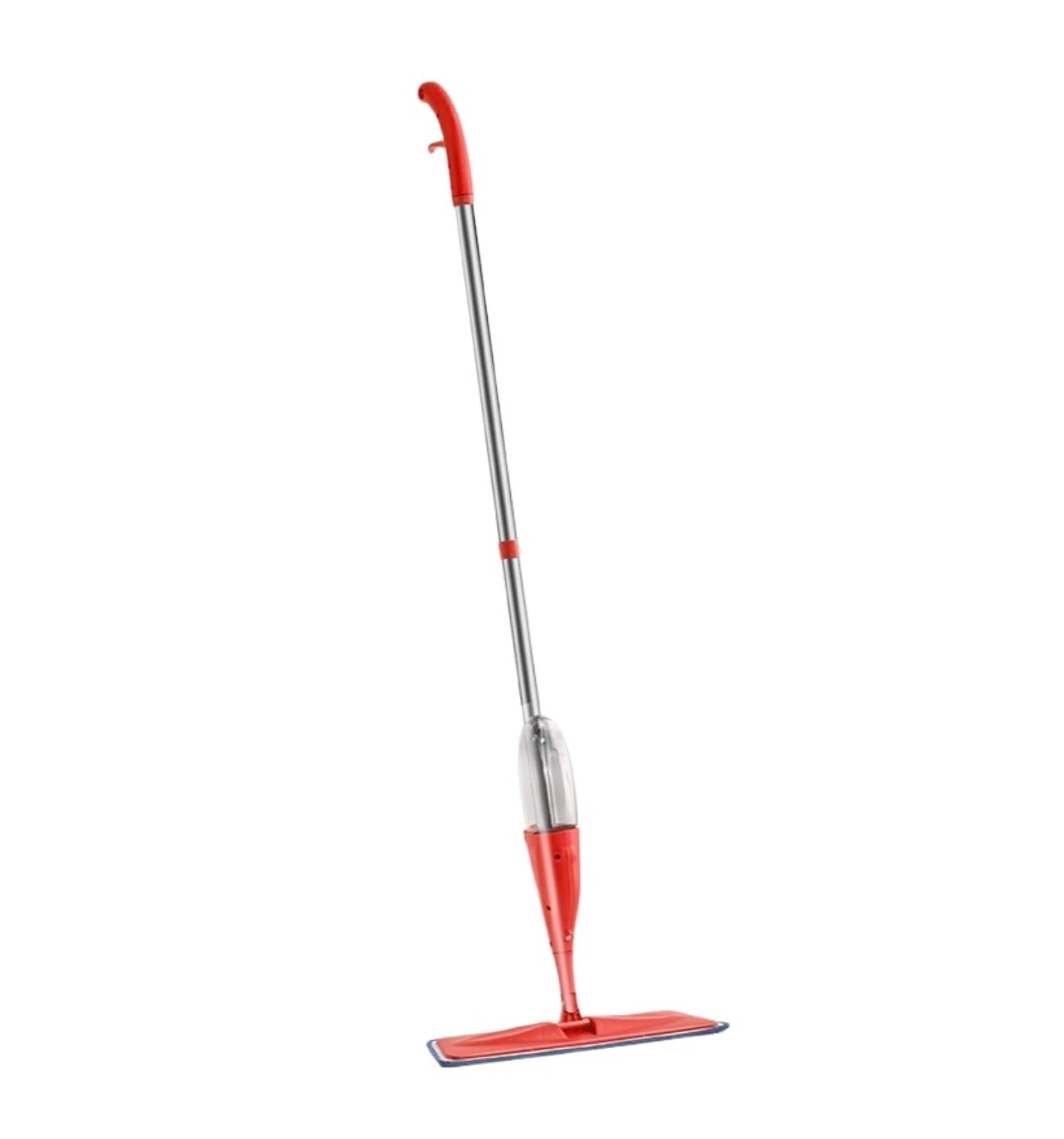Fregona Mopa Fregona para Piso con Almohadillas Reutilizables, Mango De 360 ​​Grados, Fregona para Cocina, Barredora, Escoba Fregona para Limpieza(Rot)