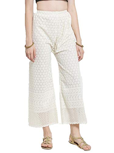 Castle Off-White Chikankari Cotton 