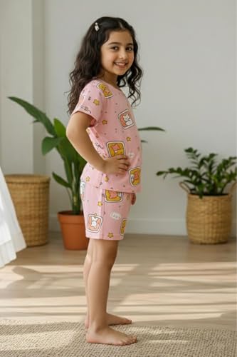 Image of Ninos Dreams Girls T Shirt with Shorts Set