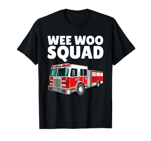 Funny Firefighter Fire Truck T-Shirt
