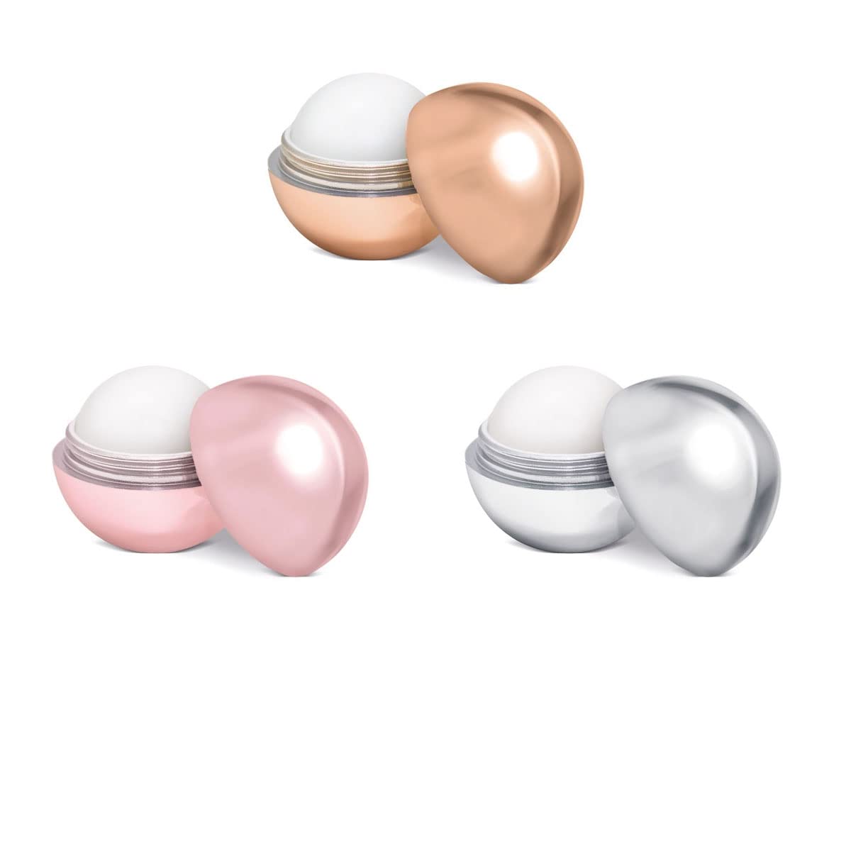 Balsamo labial para comuniones, bodas y bautizos. Pack 10 unidades surtidas en tres colores. Balsamo labial detalle