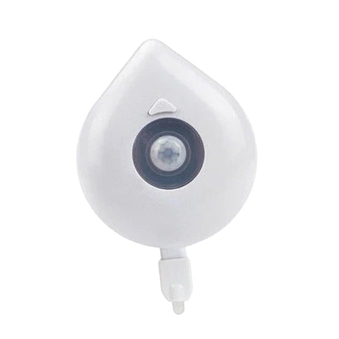 IVELECT LED Motion Sensor Toilet Light Bathroom Decor Waterproof for Home Bathroom