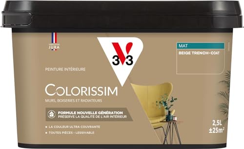 V33 Peinture multi-supports Colorissim® Beige trench coat Mat 2,5L