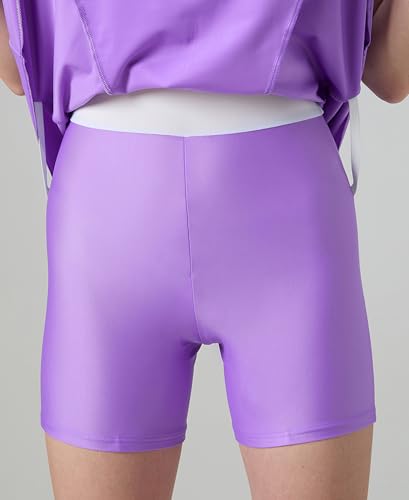 Image of Speedo Women's Endurabrite Closedback Swimdress with Boyleg | Swimming Costume | Swimming Suit for Women | Chlorine Resistance | UPF 40+ Sun Protection | Removable Bra Pads