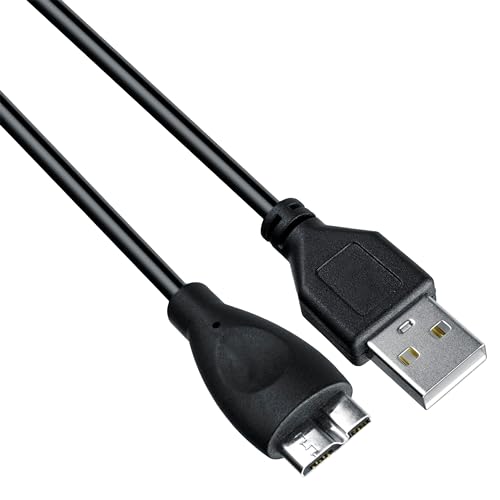 SaiTech IT 2 Pack USB 3.0 Cable A to Micro B high Speed Upto 5 Gbps Data Transfer Cable for Portable External Hard Drive - (20cm), Black