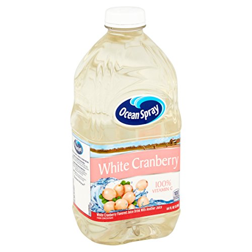 Image of Ocean Spray White Cranberry Juice Drink 8 Case 64 Ounce