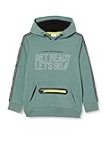Kapuzenpullover mit Aufdruck NAME IT Jungen NKMKOBI LS Sweat WH UNB Kapuzenpullover, Trellis, 122-128
