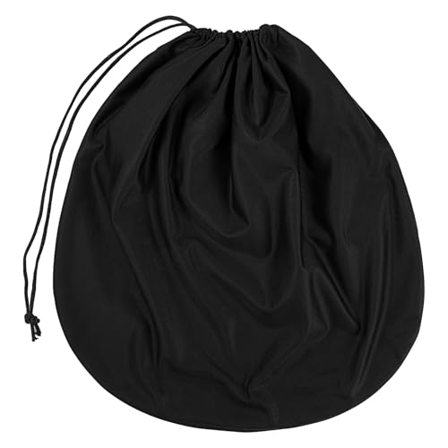 Lot de 2 sacs de rangement légers pour casque de moto, de hockey, course sportive, vélo, ski, voyage, basketball, motoneige, Noir , Classique