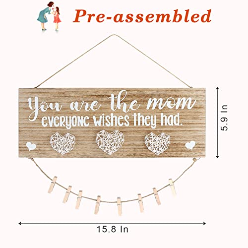 Akerock Mothers Day Picture Frames, Gifts From Daughter And Son, You Are The Mom Everyone Wishes They Had Photo Frame For Mom/Momom - Pre-Assembled #TOP1