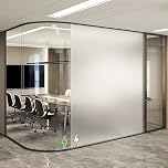 Switchable Smart Privacy Film, PDLC Electric Tint for Clear-to-Opaque Partition Glass, Ideal for Home Office and Commercial Use