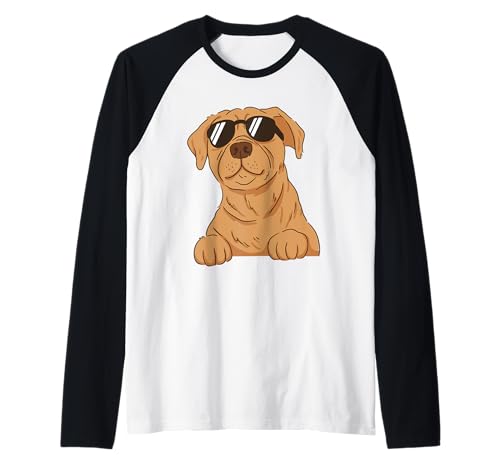 Gafas de sol Golden Retriever Dog Funny Golden Retriever Camiseta Manga Raglan